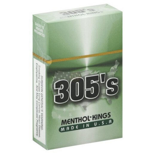 purple 305 cigarettes 305's Menthol Kings