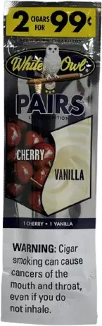 White Owl Pair Cherry & Vanilla Cigarillos