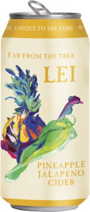 Far From The Tree Lei Pineapple Habanero Cider Can