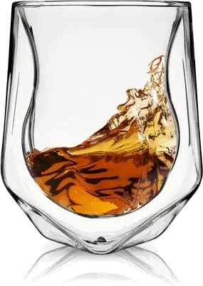 Viski Alchemi Double Walled Whiskey Tasting Glass