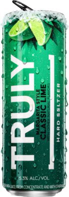 Truly Classic Lime Margarita Single Can
