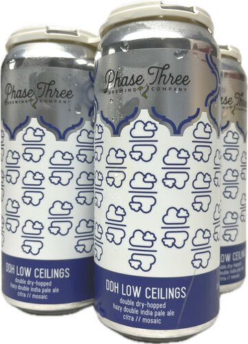 Phase Three Brewing Ddh Low Ceilings Double IPA
