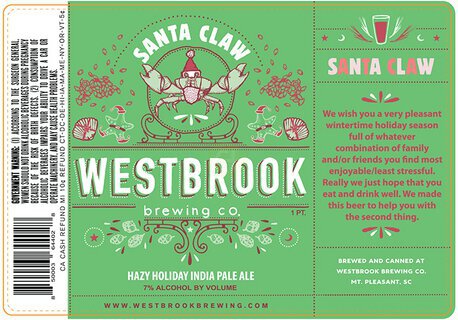 West Brook Santa Claw IPA 4 Pack Can