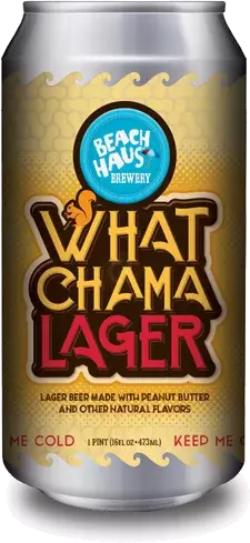 Beach Haus Whatchamalager Chocolate Peanut Butter Lager Limited Release