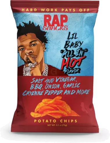 Rap Snacks Lil Baby All In Hot Flavor