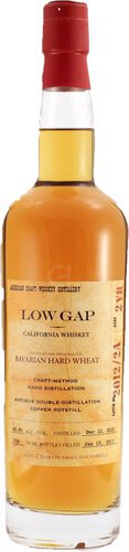 Low Gap California Whiskey Bavarian Hard Wheat Whiskey