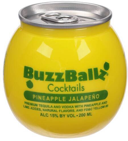 BuzzBallz Pineapple-Jalapeno (200 ml)