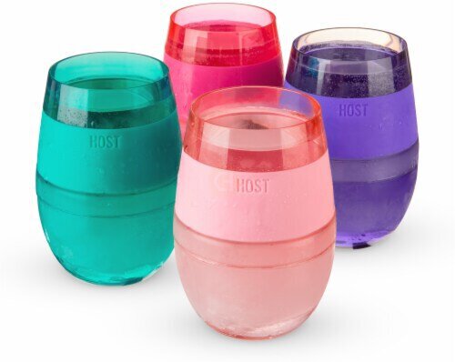 Wine Freeze Cooling Cup Clear Mint