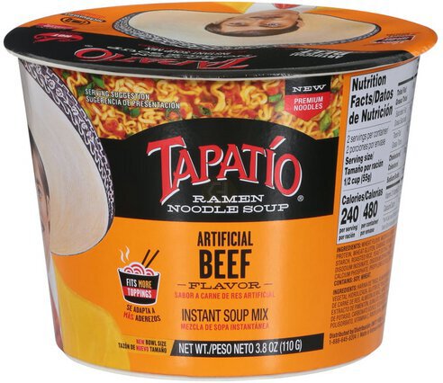 Tapatio Big Bowl Noodle Beef