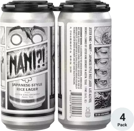 Jester King Nani Japanese Rice Lager