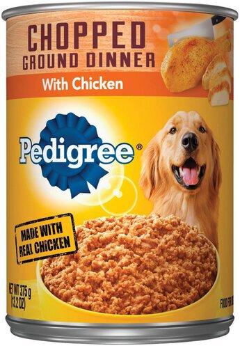 Pedigree Chopped Ground Dinner W Chicken