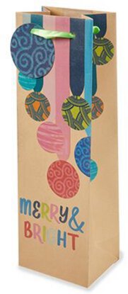 Merry & Bright Ornaments Single Btl Bag