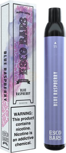 Esco Bar Vape Blue Rasp Lemon 2500 Puff Cant Return