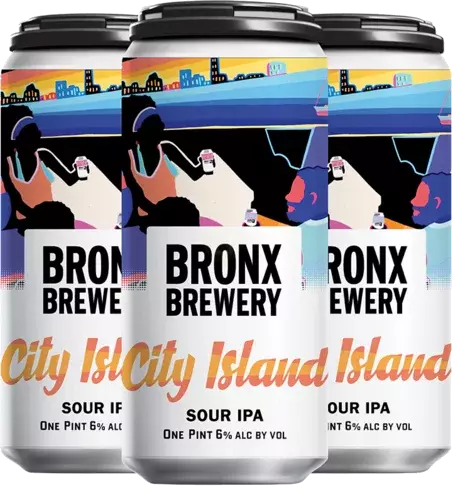 Bronx Brewery City Island Sour IPA 4 Pack Can