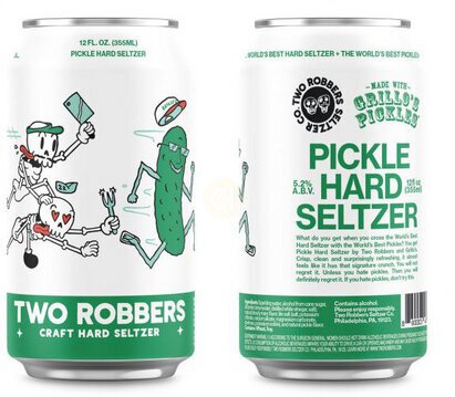Two Robbers Grillos Pickles Hard Seltzer