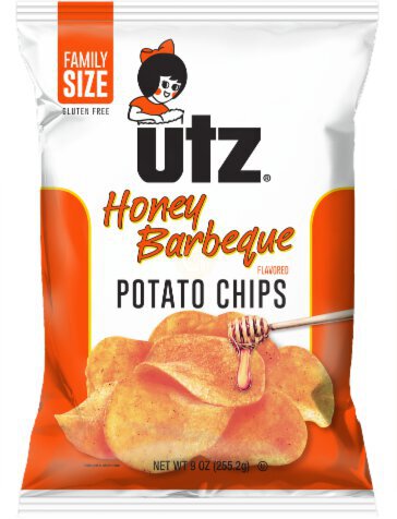 Utz Honey Barbeque Potato Chips