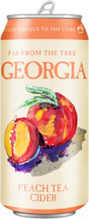 Far From The Tree Georgia Peach Tea Cider