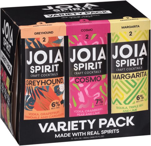 Joia Spirit Craft Cocktails Variety Pack