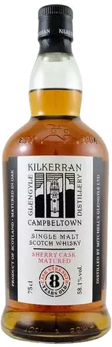 Glengyle Distillery Kilkerran Sherry Cask Matured Year Old Single Malt Scotch Whisky