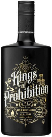 Kings Of Prohibition Red Blend Aged In Whiskey Barrels