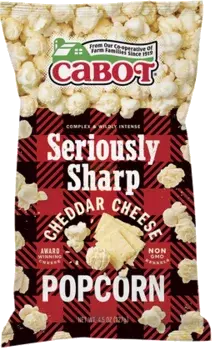 Cabot Popcorn Seriously Sharp Cheddar Cheese