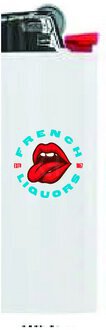 Lighter Large Bic W Merwin Logo