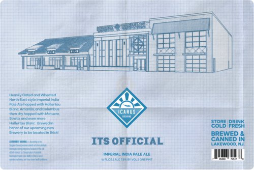 Icarus Its Official Imperial IPA