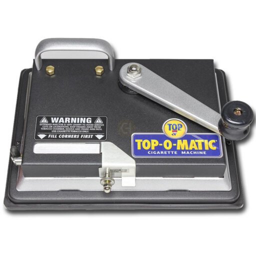 new chrome tops cigarette rolling machine Top-o-matic Cigarette Machine In Box