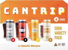 Cantrip Soda Variety Pack 10mg Thc Cn