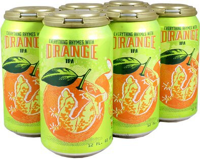 Roughtail Everything Rhymes With Orange IPA