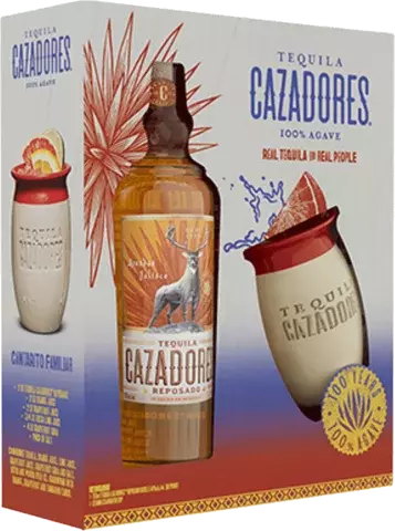 Cazadores Reposado Tequila W Gift Set