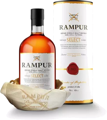 Rampur Vintage Select Casks Indian Single Malt Whisky