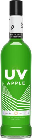 Uv Vodka Green Apple Single