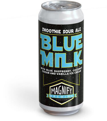 Magnify Blue Milk Smoothie Sour Ale Limited Release