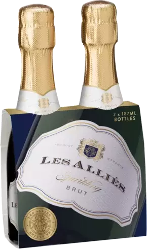 Les Allies Brut 2 Pack Sparkling Wine France