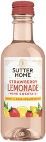 Sutter Home Strawberry Lemonade Wine Cocktail Single Btle