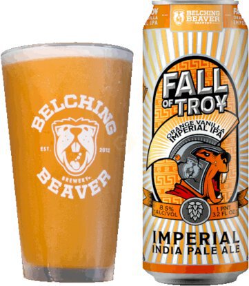 Belching Beaver Fall Of Troy Orange Vanilla Imperial Ipa