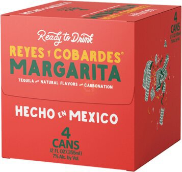 Reyes Y Cobardes Margarita Rtd Seltzer