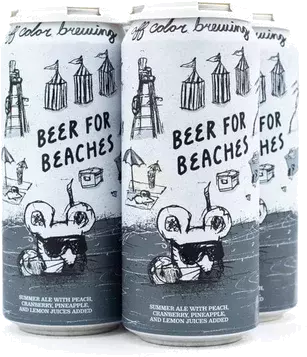 Off Color Beer For Beaches 4 Pack Can