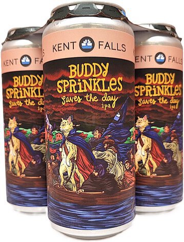 Kent Falls Buddy Sprinkles Saves the Day IPA