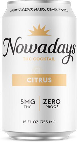 NOWADAYS CITRUS SELTZER 5MG THC