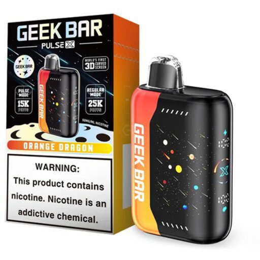 Geek Bar Pulse X Orange Dragon 25k - EZ Liquor, Sanford, FL