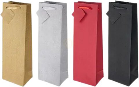 Assorted No Mess Glitter Single Wine Bag By Cakewalk