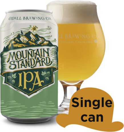 Odell Mountain Standard Double Black IPA