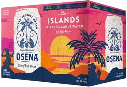 Osena The Island Spiked Coconut Water Collection Variety