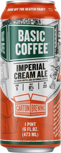 Carton Brewing Basic Coffe Imp Cream Ale