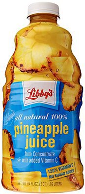 Libby's All Natural 100 Juice Pineapple