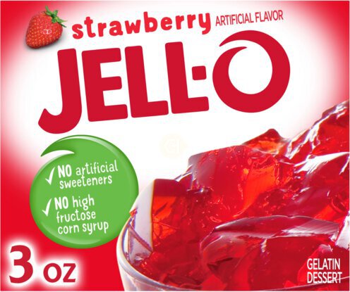 Jell O Gelatin Dessert Strawberry