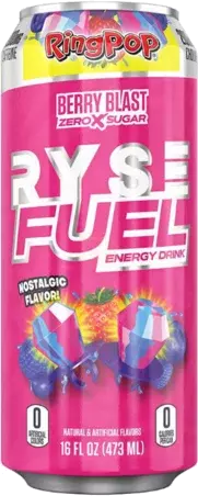 Ryse Fuel Energy Berry Blast Ring Pop