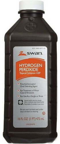 Swan Hydrogen Peroxide Topical Solution Usp 1pt